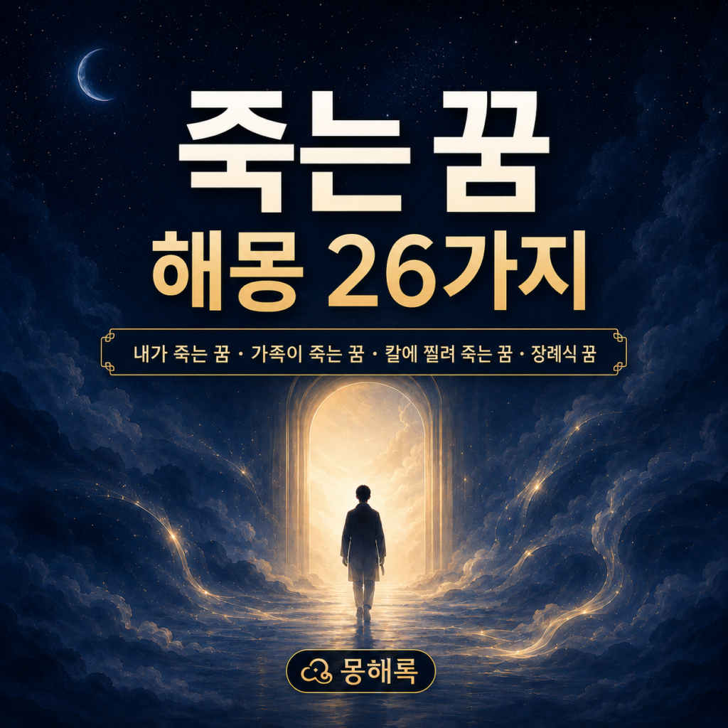죽는 꿈 해몽 썸네일