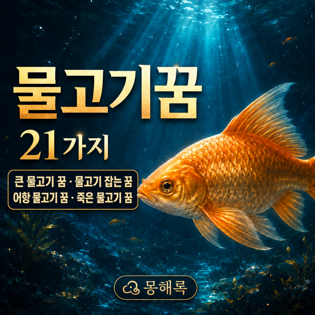 물고기꿈 해몽 썸네일