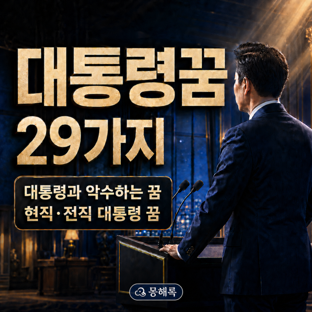 대통령꿈 해몽 썸네일