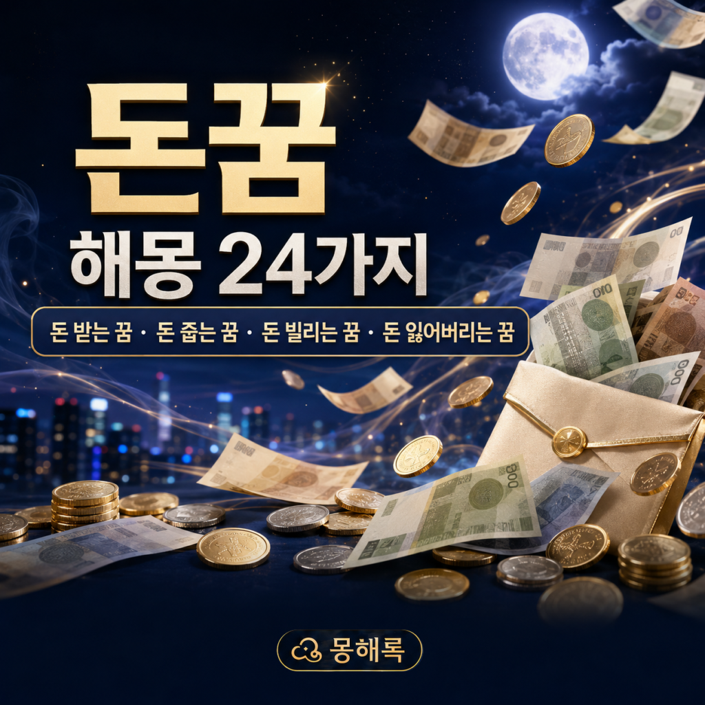 돈꿈 해몽 썸네일