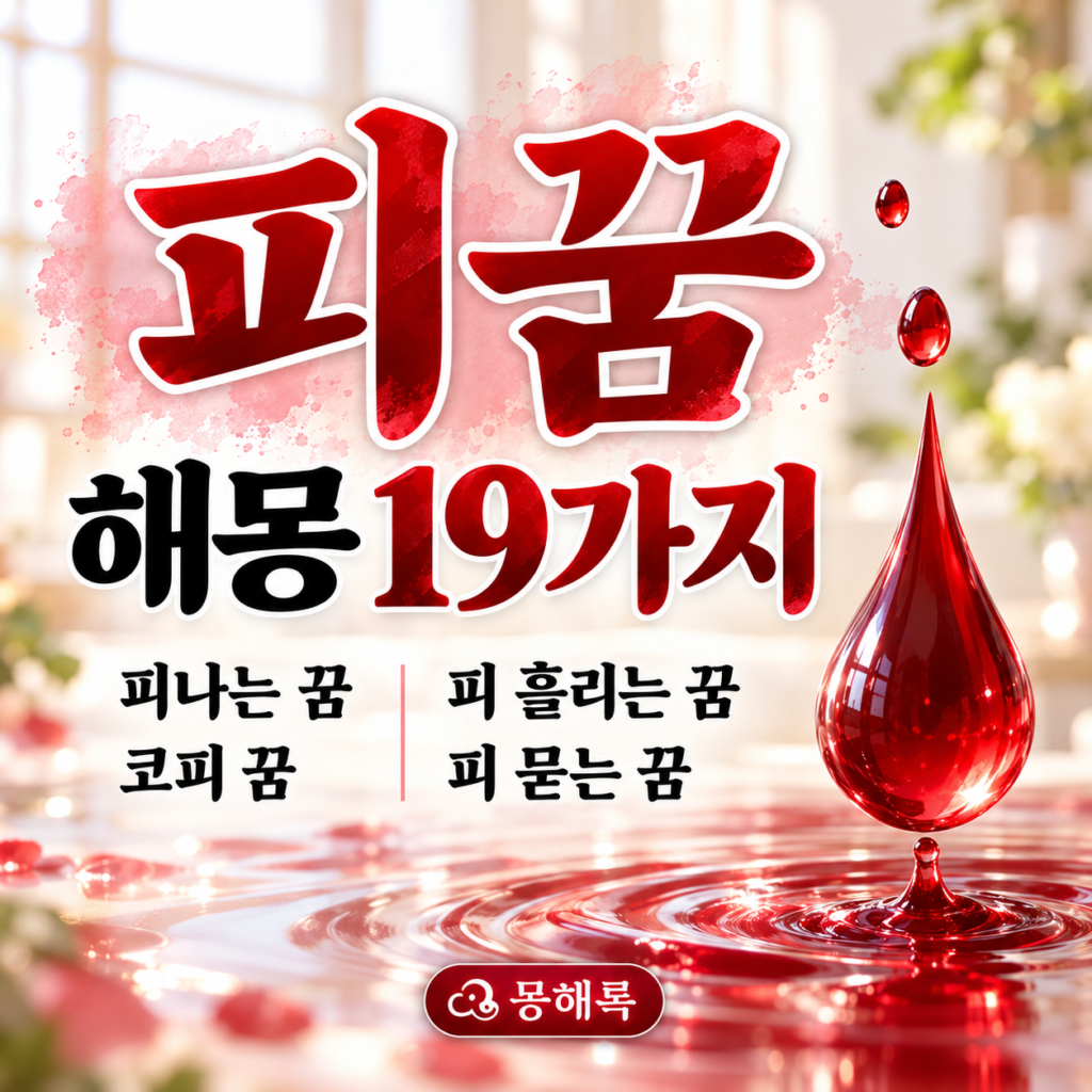 피 꿈 해몽 썸네일