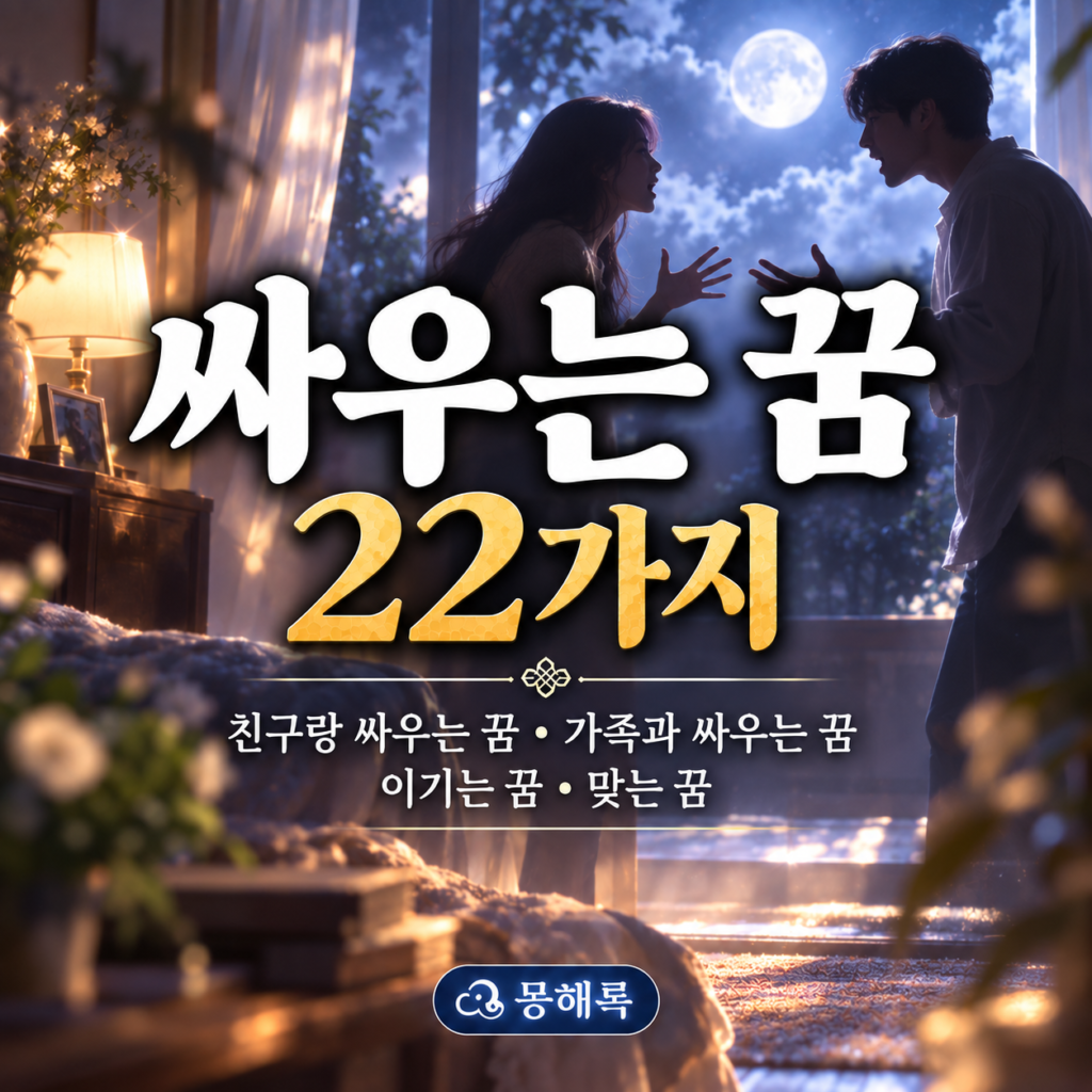 싸우는 꿈 해몽 썸네일