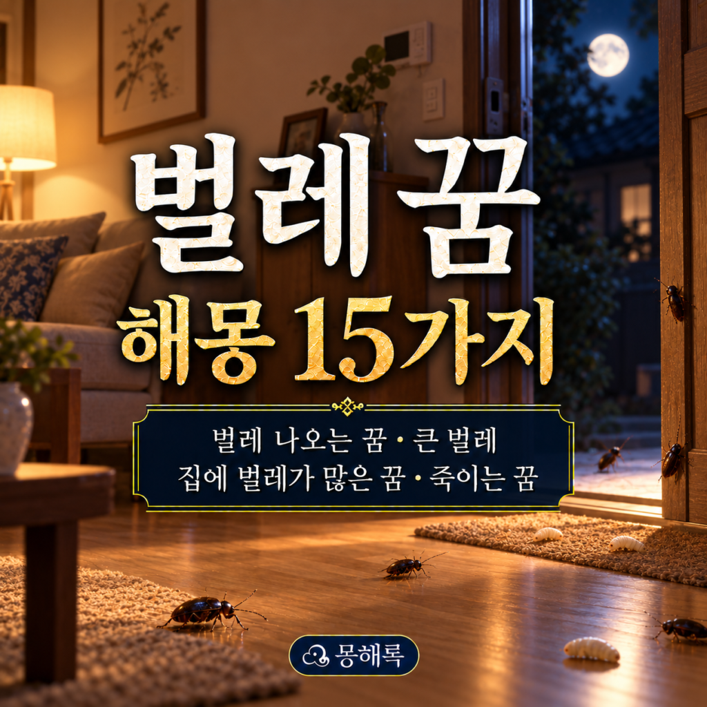 벌레 꿈 해몽 썸네일