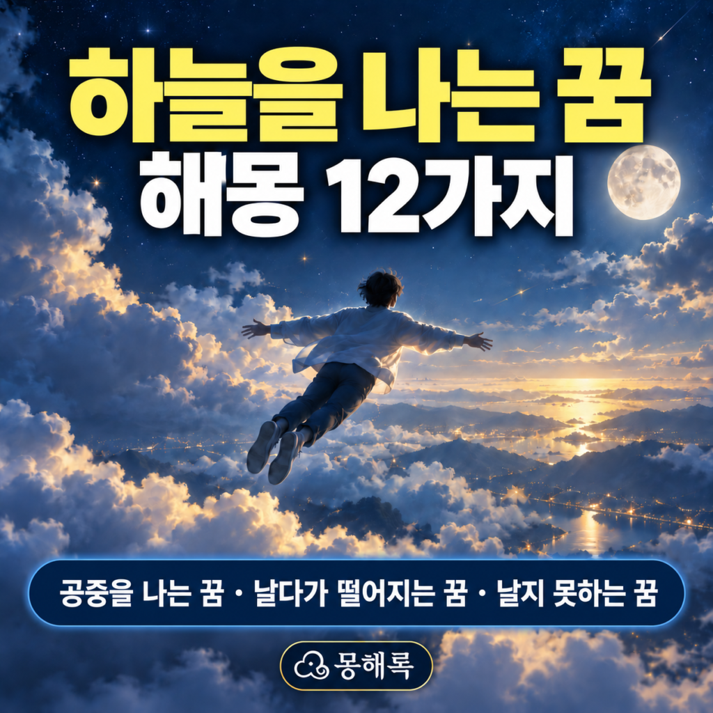하늘을 나는 꿈 해몽 썸네일