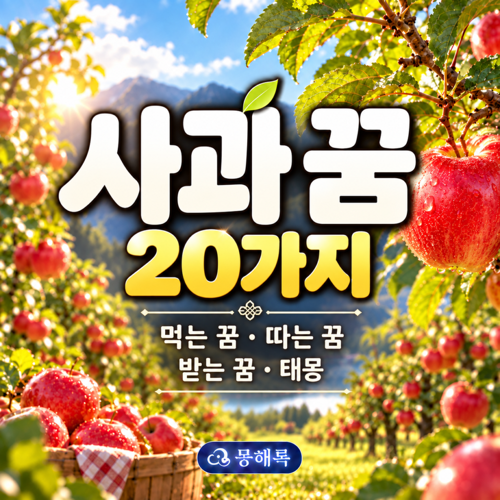사과 꿈 해몽 썸네일