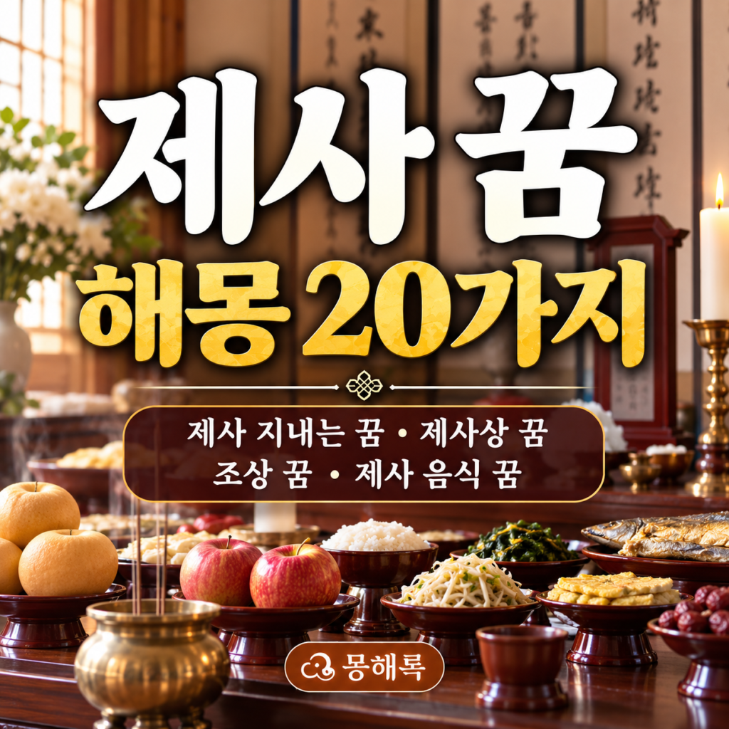 제사 꿈 해몽 썸네일