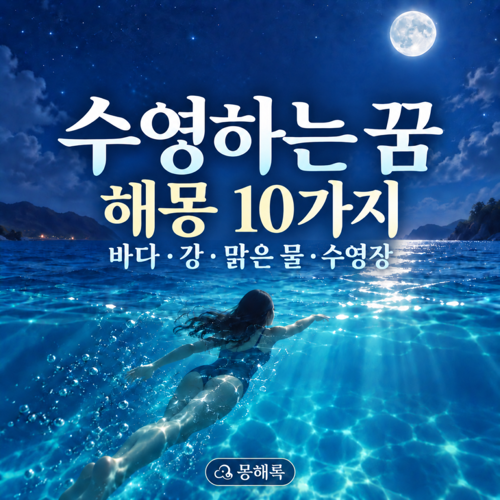 수영하는 꿈 해몽 썸네일