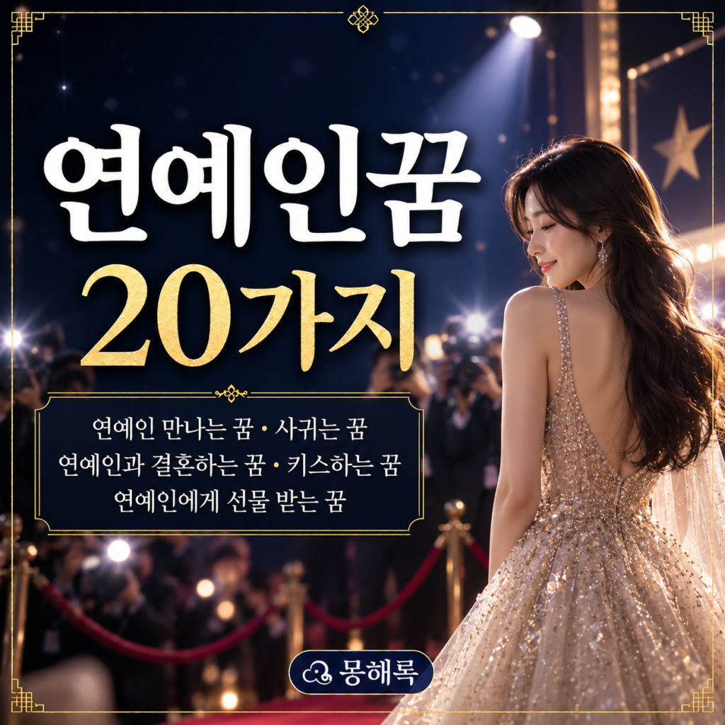 연예인꿈 해몽 썸네일