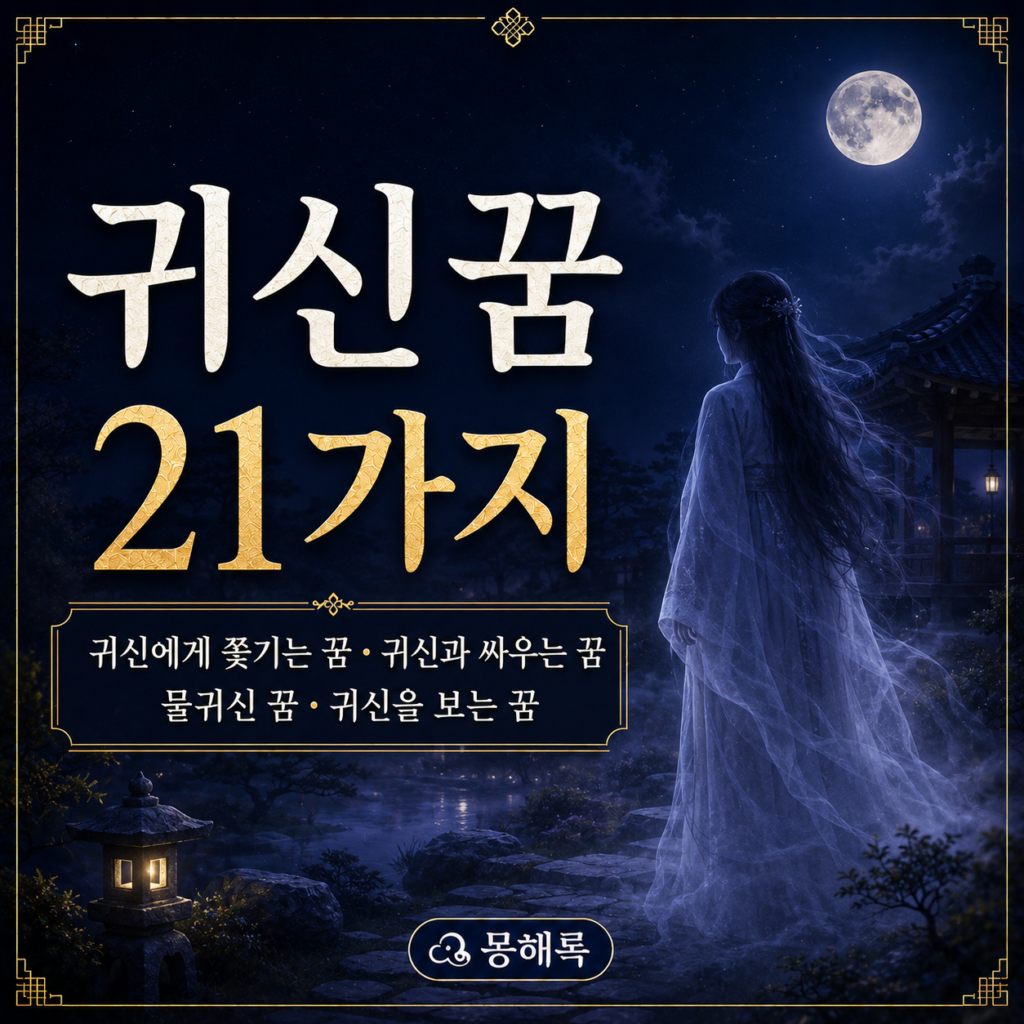 귀신 꿈 해몽 썸네일