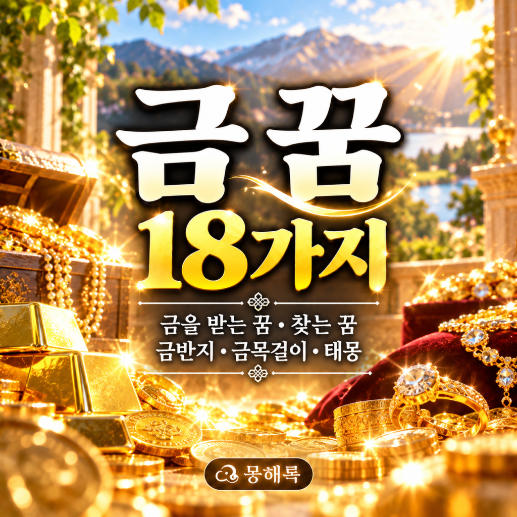 금 꿈 해몽 썸네일