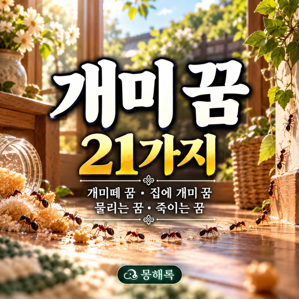 개미 꿈 해몽 썸네일