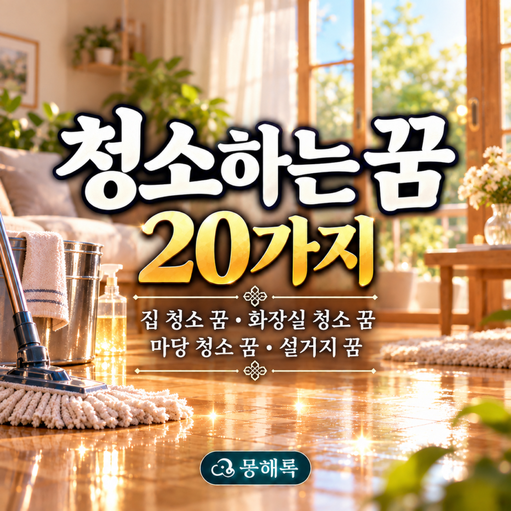 청소하는 꿈 해몽 썸네일