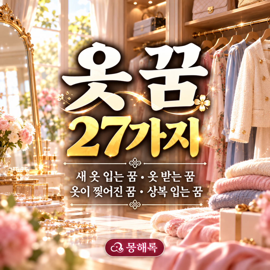 옷 꿈 해몽 썸네일