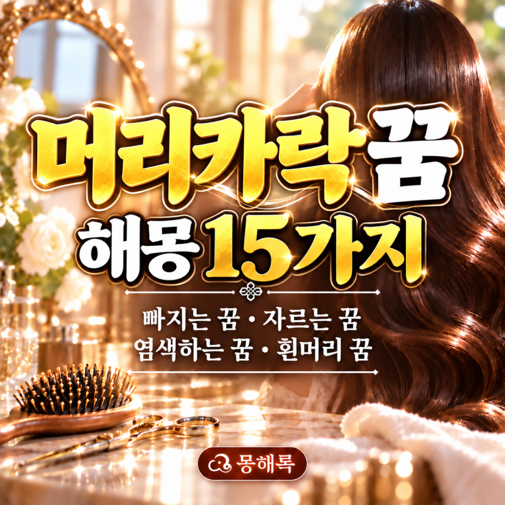 머리카락 꿈 해몽 썸네일