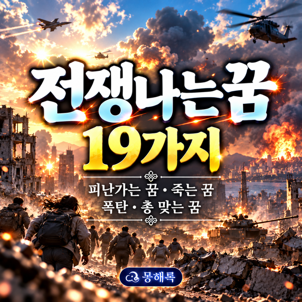 전쟁나는 꿈 해몽 썸네일